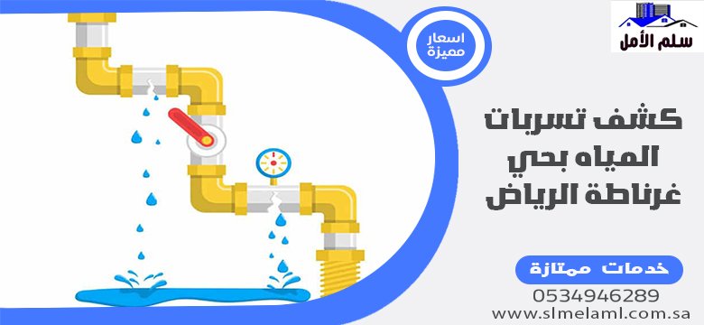 كشف تسربات المياه بحي غرناطة الرياض